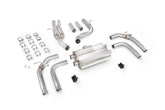 Audi RS3 8Y Saloon Non-Resonated Cat/GPF-back system with elec valves - OE Fitment - Scorpion